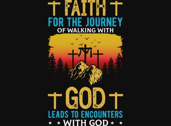 God or Jesus Graphics Tshirt Design