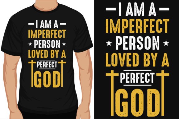 God or Jesus Typography T-Shirt Designs