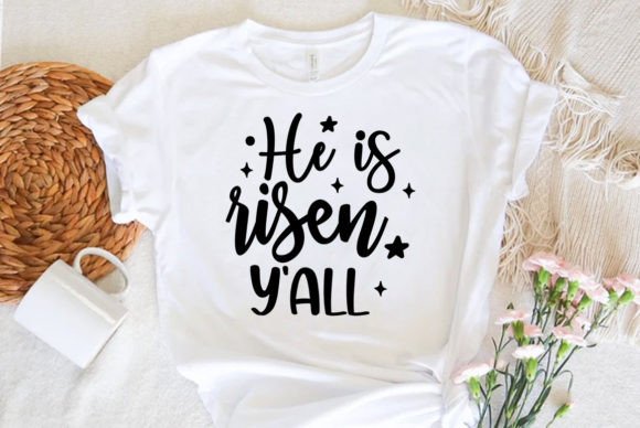 He is Risen Y all, Christian Easter SVG