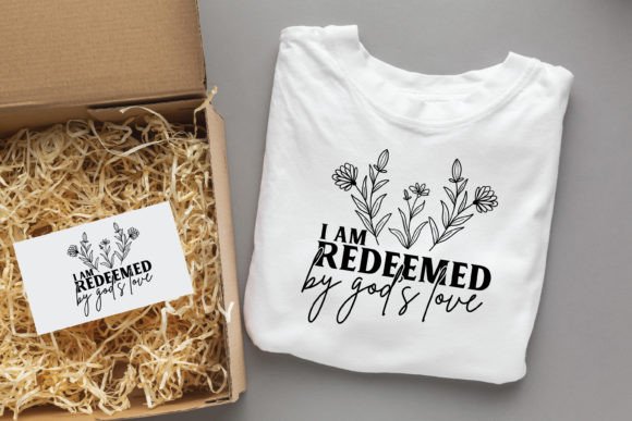 I Am Redeemed by God's Love Jesus SVG