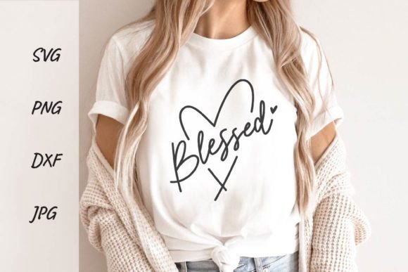 Retro Christian Png Blessed Sublimation