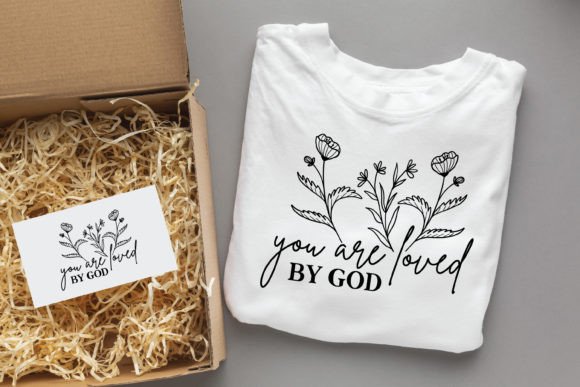 You Are Loved by God Jesus SVG T-Shirt Designs